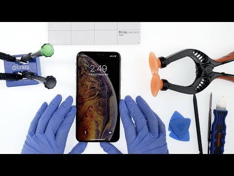iPhone Xs Max teardown  disassemble 4k UHD
