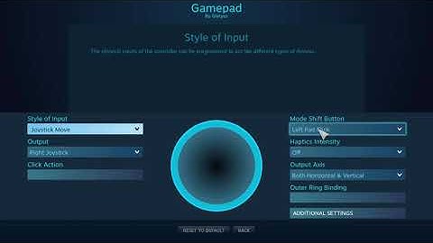 ESO: Controller settings on steam