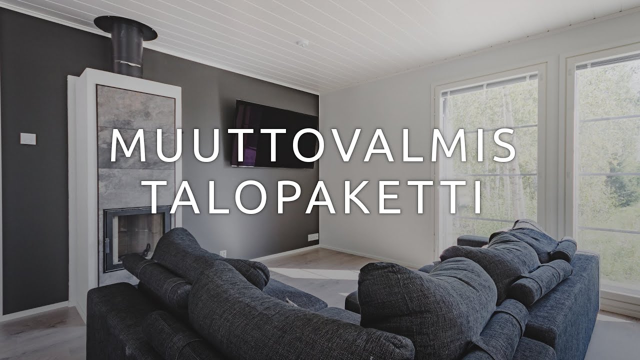 Taloesittely: Muurametalojen Kotiranta 142 B, muuttovalmis talopaketti