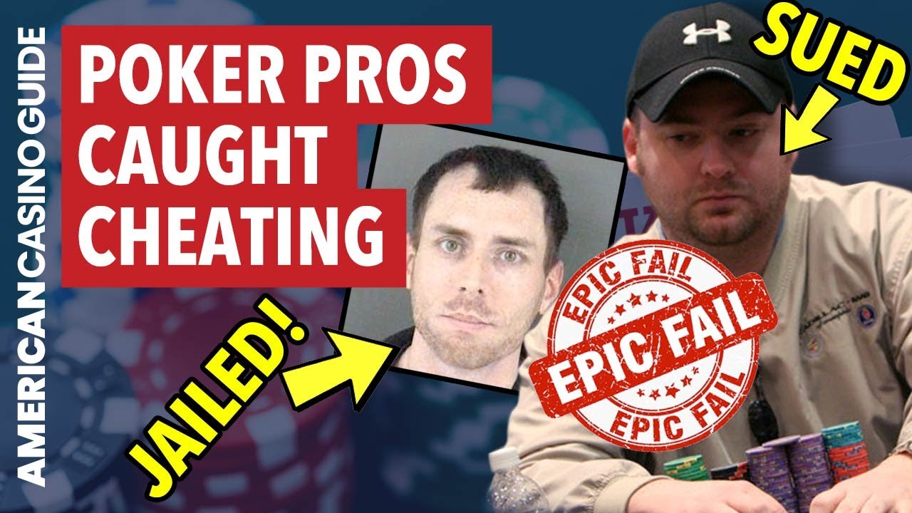 TOP 4 Poker Pros CAUGHT CHEATING! (Epic Fail) YouTube