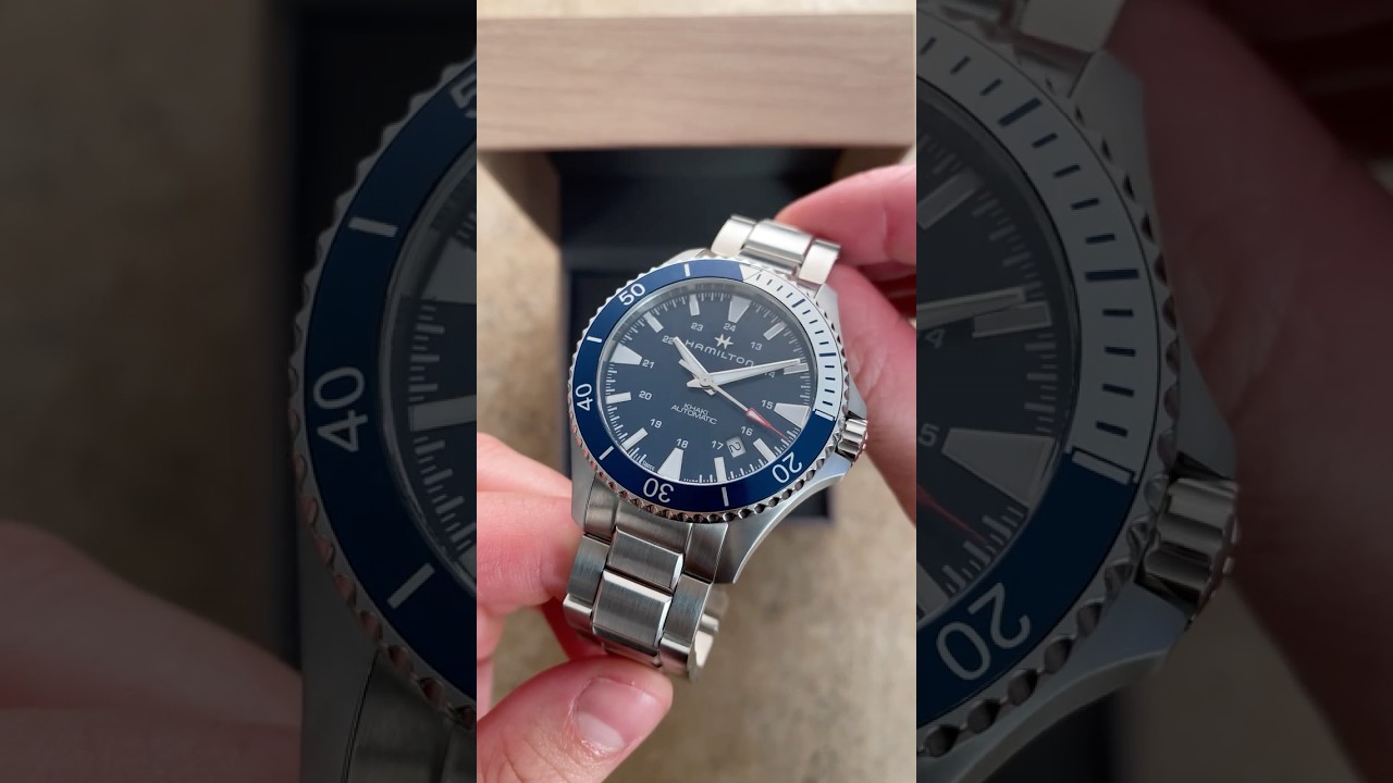 HAMILTON KHAKI NAVY SUB Diver’s H745510 Khaki Navy Khaki Scuba Auto 40 mm - Dial color:Black - H82315331