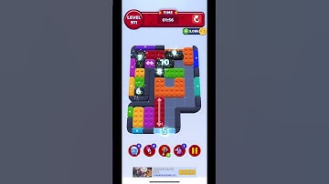 Level 911 color block jam solved #games #colorblocks #gaming #colorblockjam #level911