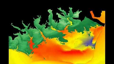 Hurricane Isabel, Storm Surge System and Animation