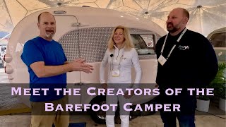 Meet the Creators of the Barefoot Caravan Lightweight Fibreglass Camper #barefootcaravan