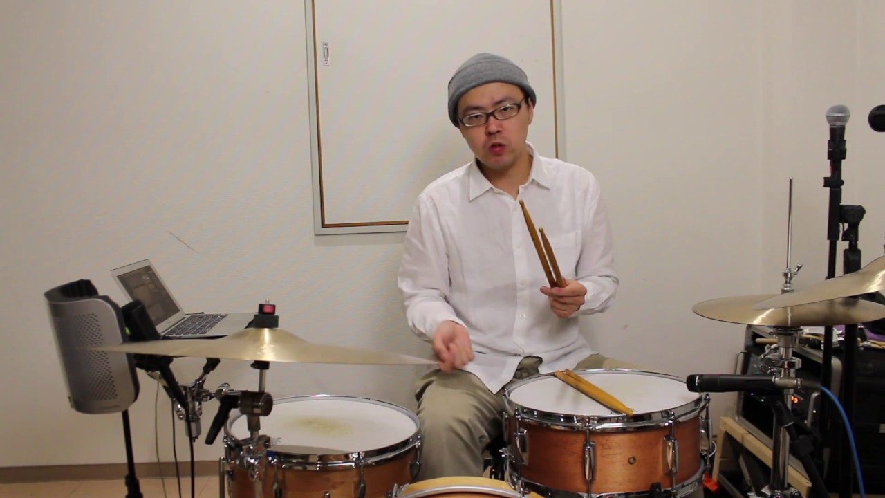 電子ドラム初心者や小音量の生ドラムにもオススメなドラムスティック Shirai Keet Short Black Youtube