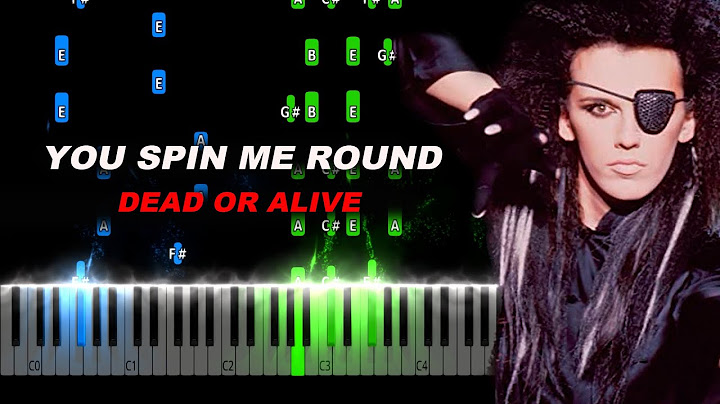 You Spin Me Round (Like a Record) Piano version - Piano performance video thumbnail