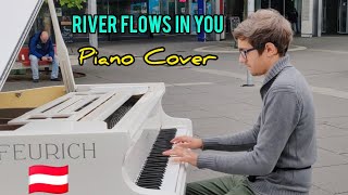 River Flows In You - Anthony Johnny | Street Piano Cover