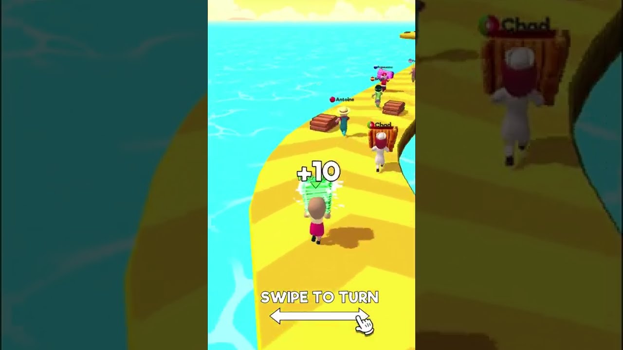 Sandman Shortcut Race: Pixel 3d Man Run Gameplay All Levels iOS,Android #Shorts