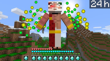 DEVIL BECAME GOD for 24 HOURS! in Minecraft Noob vs Pro