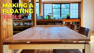 DIY Floating Table: Building Without Jointer or Thickness Planer