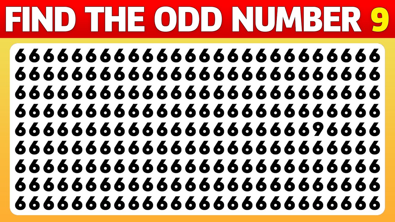 Find the ODD One Out - Numbers and Letters - Hard Edition | Quiz Lover ...
