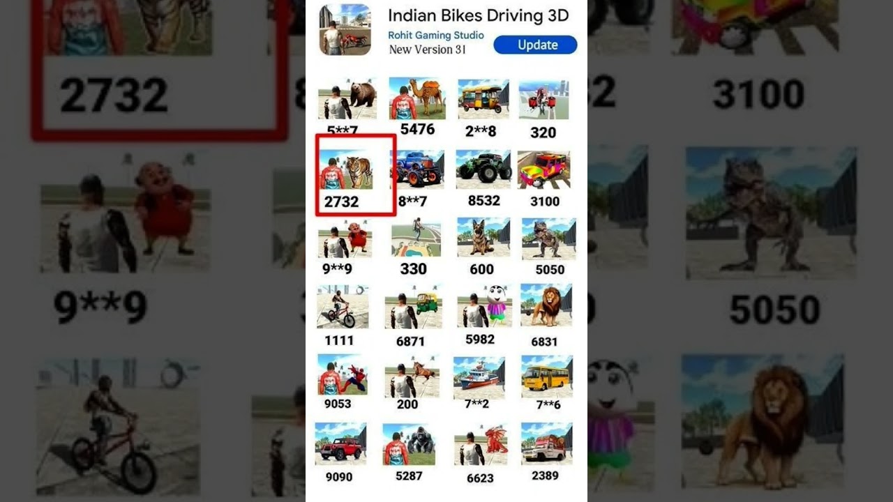 Indian bike driving 3D All new cheat code 🤩 