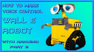 how to make voice control wall e robot with arduino part 2 [hindi]  VD TECH Enthusiast
