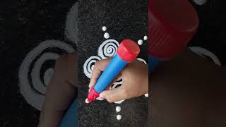 #easy rangoli design #simple rangoli design #daily rangoli #rangoli #short video #shorts