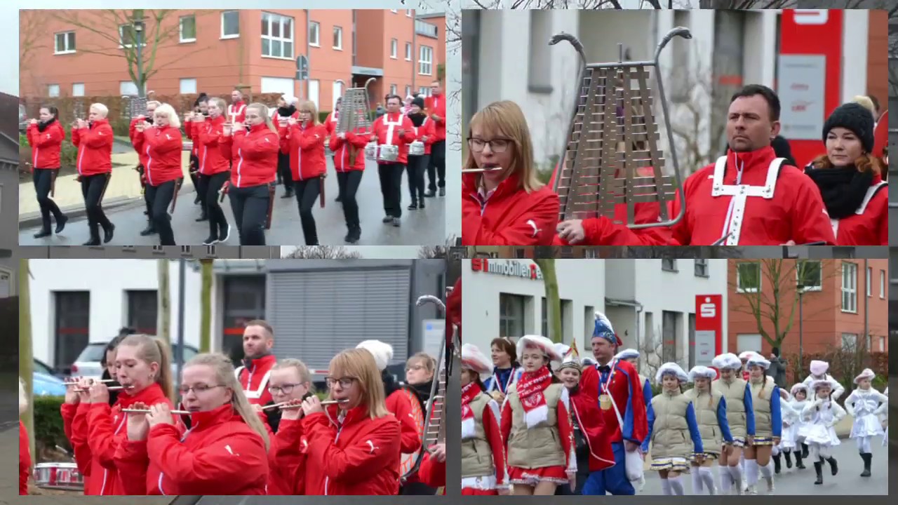 Spielmannszug Chemie Premnitz - Karnevalsumzug Neuruppin 2019