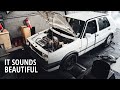 Dyno tuning my na 16v mk2 golf gti  sweet itb noises