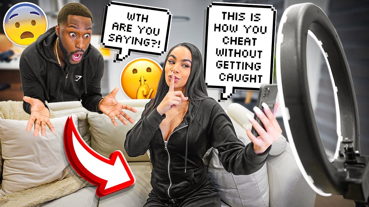 Giving Advice On HOW TO CHEAT WITHOUT GETTING CAUGHT In Front Of My
