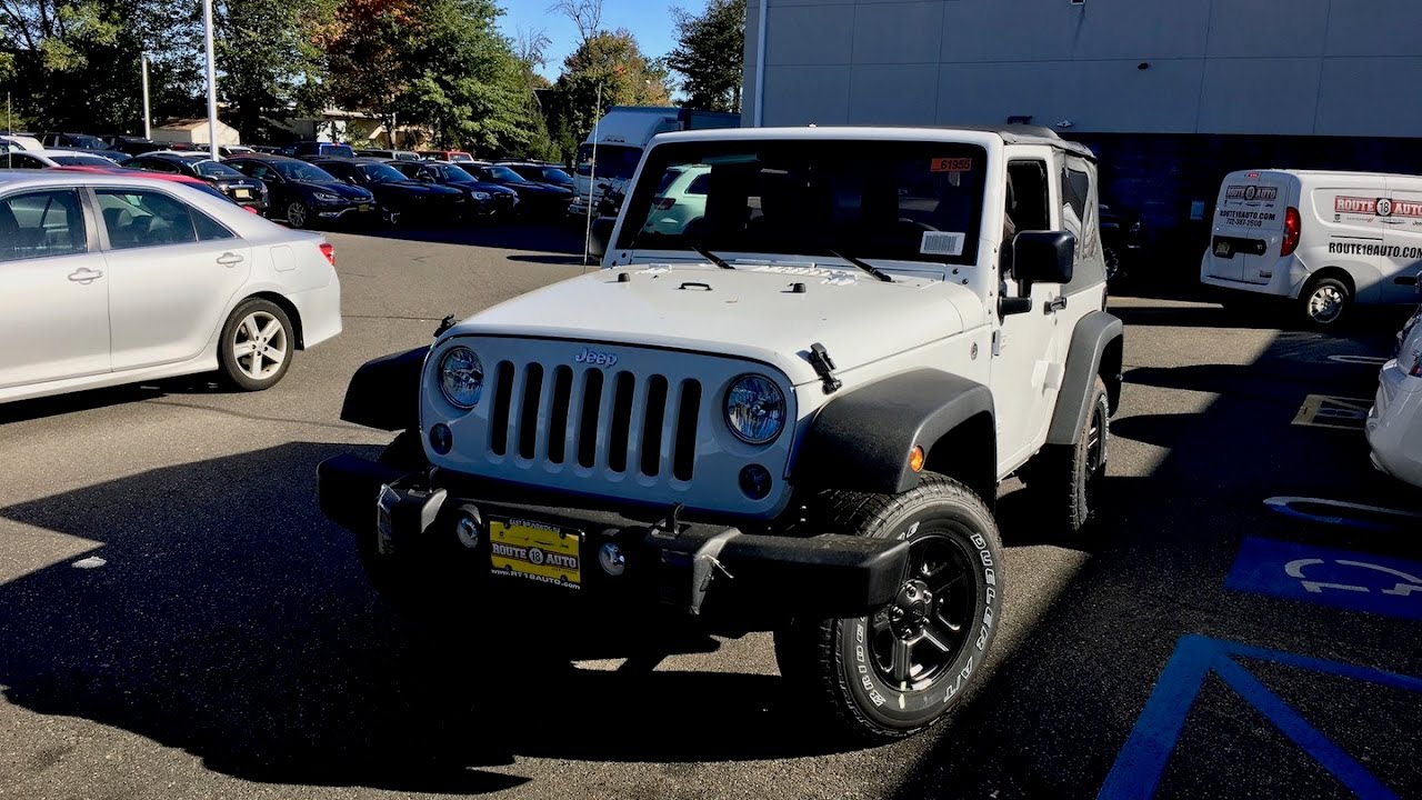 2016 Jeep Wrangler JK Cold Start