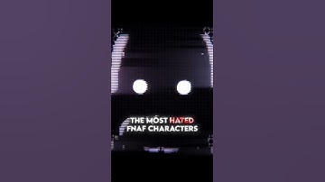The most HATED characters in FNAF 😡 #fnaf #fivenightsatfreddys #williamafton #shorts