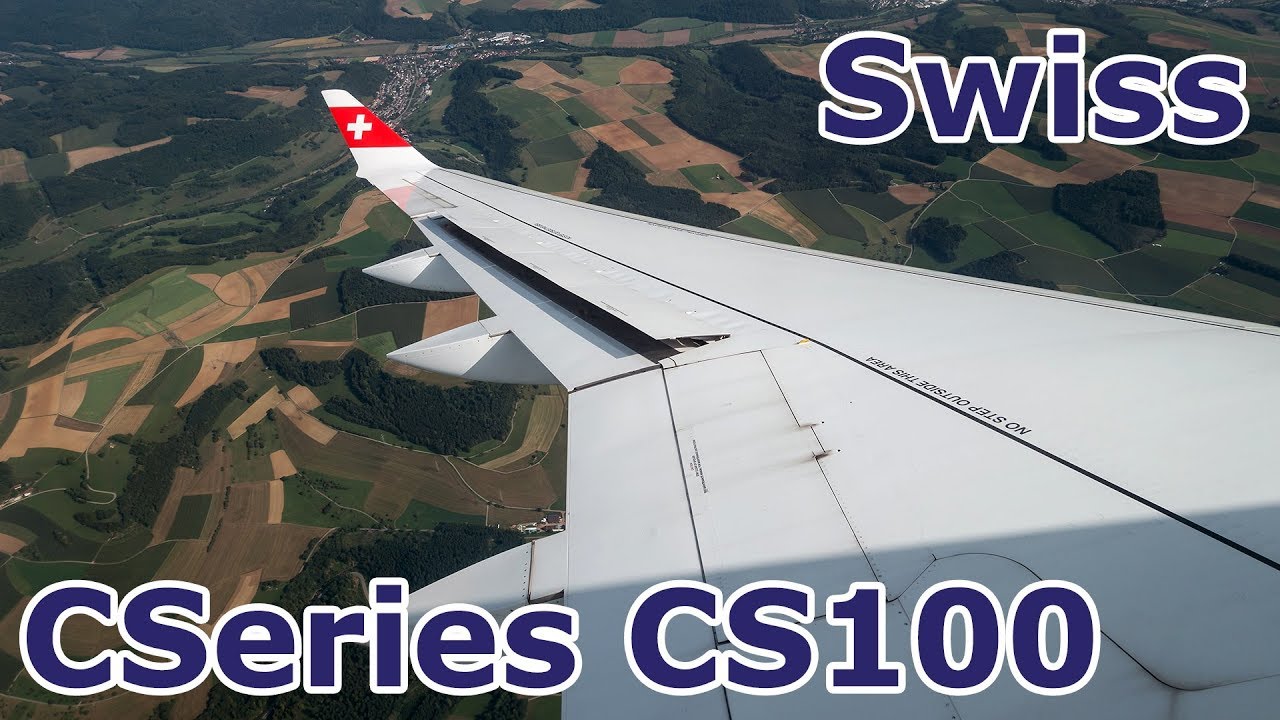 Bombardier CSeries CS100 | Swiss | Inflight Experience | Düsseldorf to Zürich