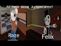 Roblox Piggy ALL NEW SKINS JUMPSCARES (Felix, Raze)