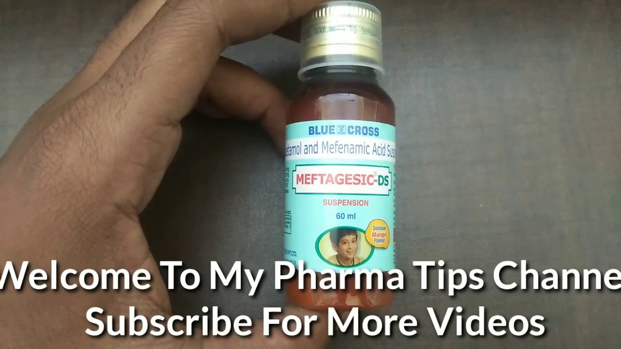 Meftagesic Ds Suspension Uses Price Composition Dose Side Effects Precautions In Hindi Youtube