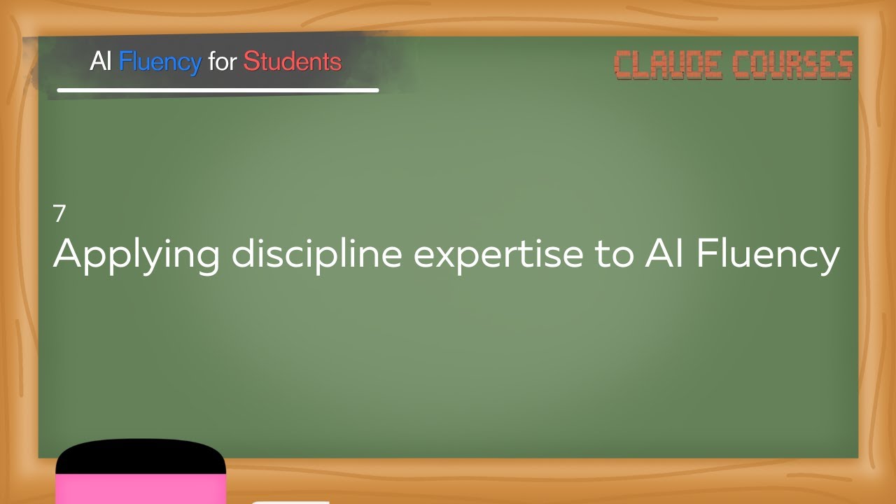 Bridging Expertise and AI: How Educators Can Leverage Discipline Knowledge for AI Fluency