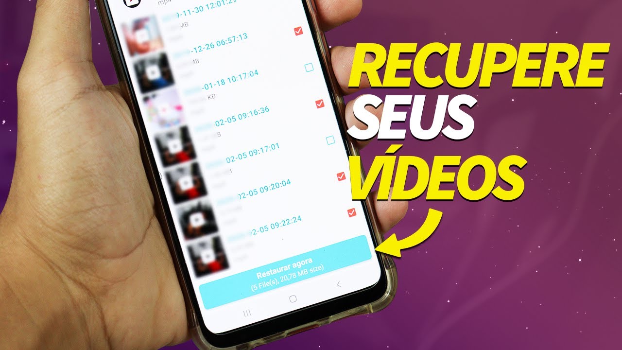 Como RECUPERAR VÍDEOS APAGADOS PERMANENTEMENTE do CELULAR | HTech - YouTube