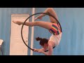 Aerial hoop combo - flare to spanset