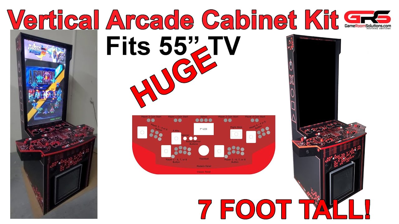 Grs 55 Vertical Arcade Cabinet Kit You