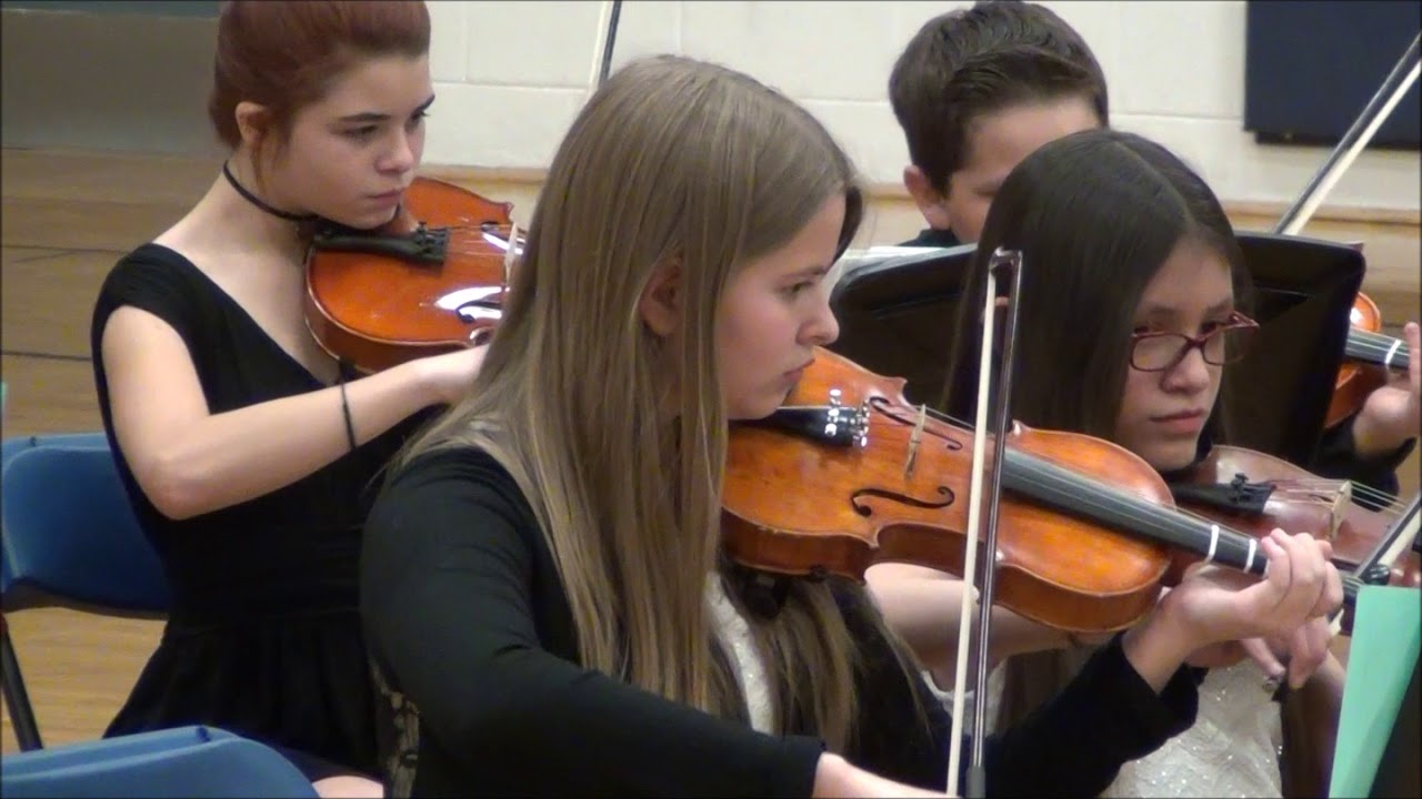 Horizon Middle School 6th Grade Orchestra Concert 2017 - YouTube