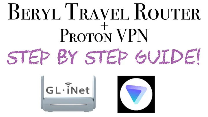 Setting up Proton VPN on GL.iNet Beryl Travel Router GL-MT1300