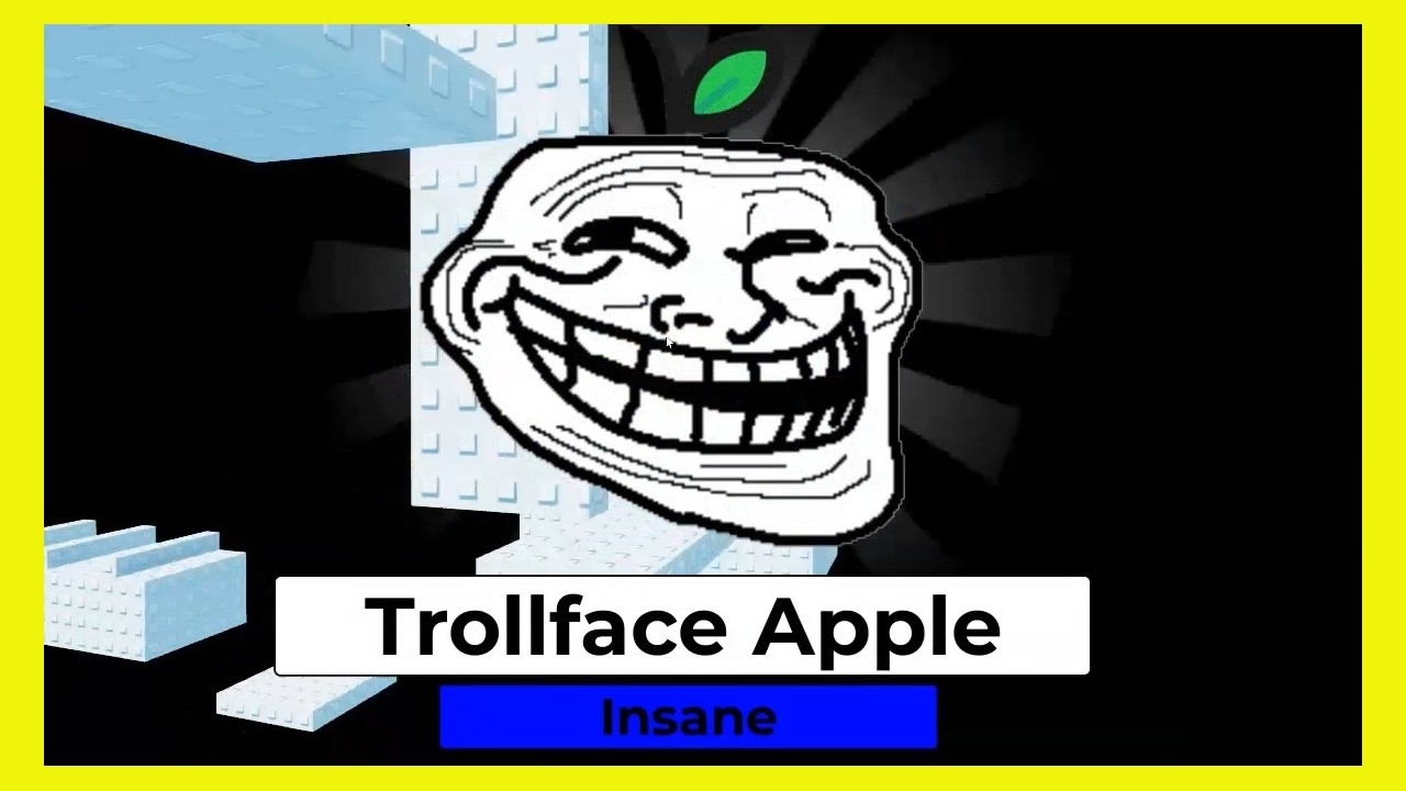 How to get TROLLFACE APPLE in FIND THE APPLES Roblox - YouTube