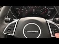 How to change the Camaro gauges and switch sport modes. 6th Gen Chevy Camaro