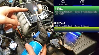 Wideband Oxygen Sensor - Test - 2014 Honda Civic 9th -Air Fuel ratio P0131 P0134 P1135 P0133 P1166