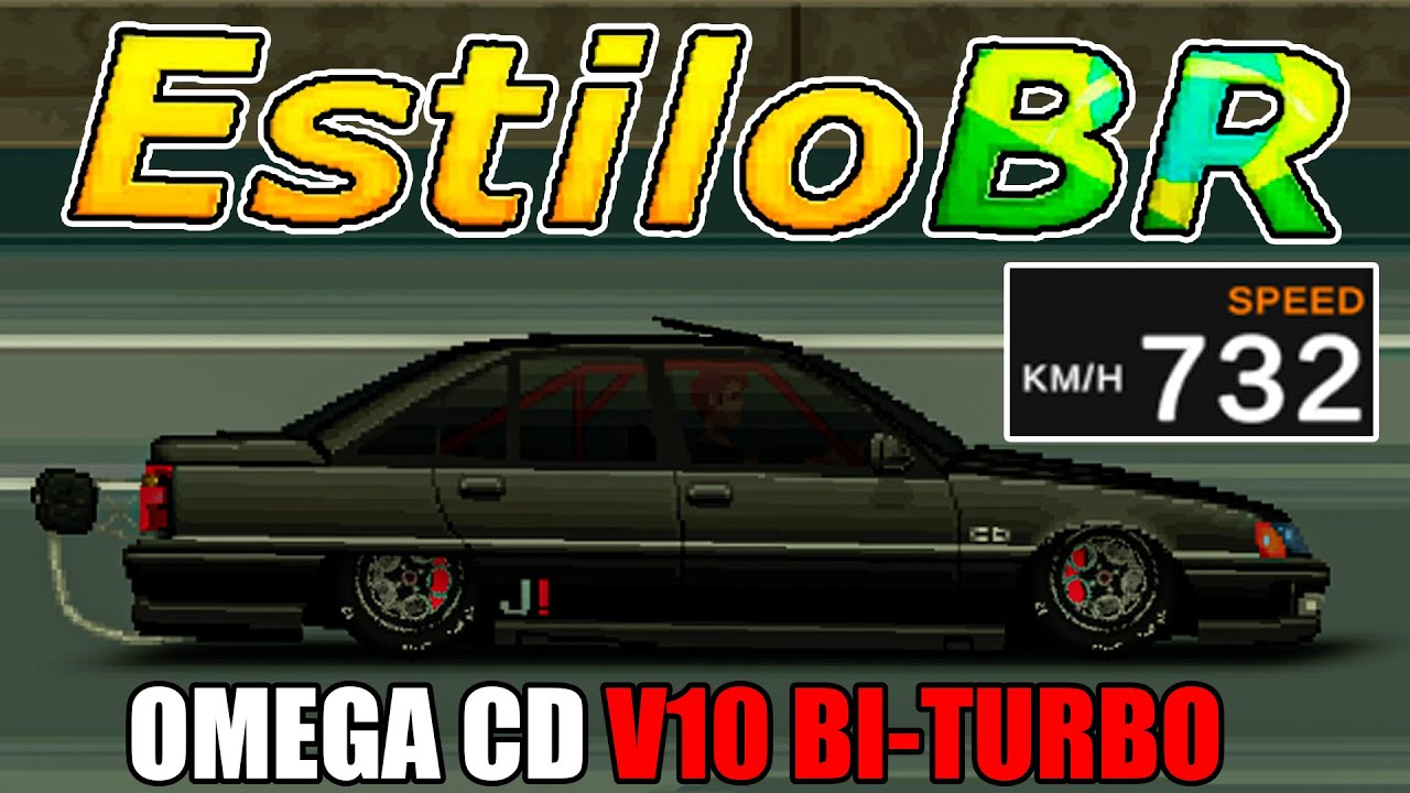 MONTEI  um OMEGA CD com MOTOR V10 BI-TURBO!!! Estilo BR