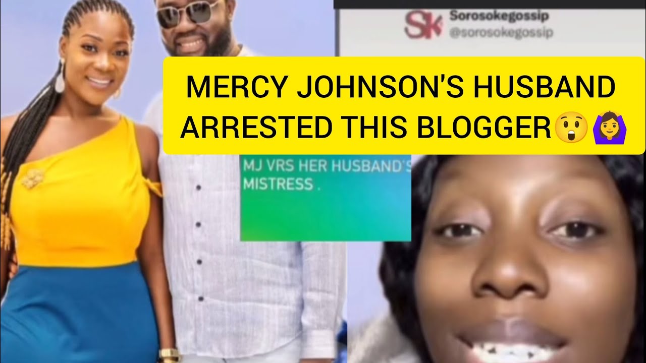 Breaking: Mercy Johnson's husband arrested a blogger over false ALLEDGED story😲 