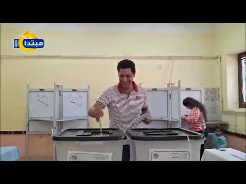 انتظام العملية الانتخابية داخل مدرسة الشهيد محمد رفعت الابتدائية بمصر الجديدة
