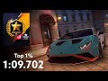 Asphalt 9  legend pass showcase  19702  top 1  lamborghini huracan sto  easy route