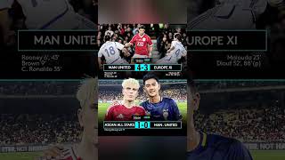 When Rooney & Ronaldo At Man Utd Destroyed Europe Xi 4-3