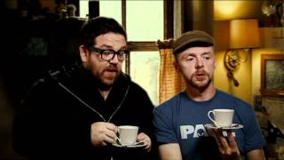 Simon Pegg & Nick Frost on Bonus Features