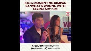 KimPau kilig moment