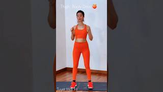 Toned and Slim Thighs in 7 DAYS 10 Min Beginner Slim Leg Workout , #shorts #absworkout #tuyetmaifit