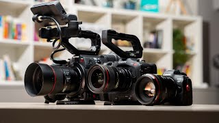 Comparing the C70's autofocus to the R5 and C200