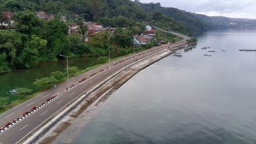 Jalan Bypass Kota Baubau video drone