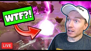 FORTNITE CUBE EXPLODES - FULL LIVE EVENT REACTION!