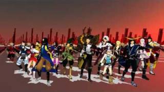 WORLD'S END DANCEHALL - SENGOKU BASARA 【MMD PV】