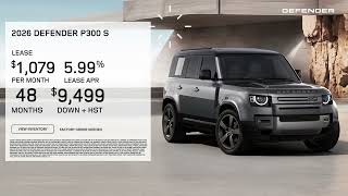 Lease the 2026 Defender P300 S | Land Rover London | July 2026