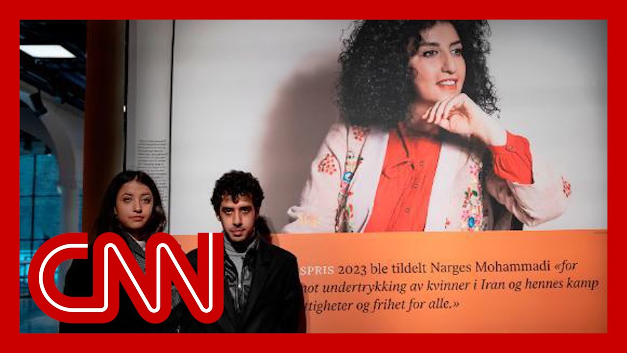 Narges Mohammadi’s children speak to CNN in exclusive interview