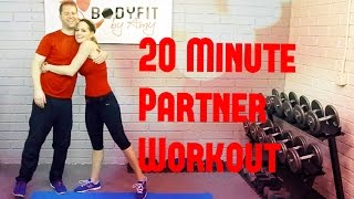 20 Minute No Equipment Partner Workout